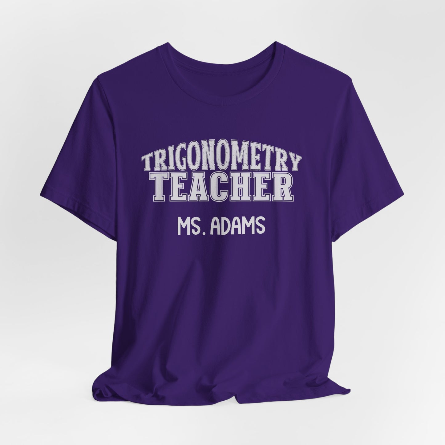 Custom Unisex Trigonometry Teacher T-Shirt