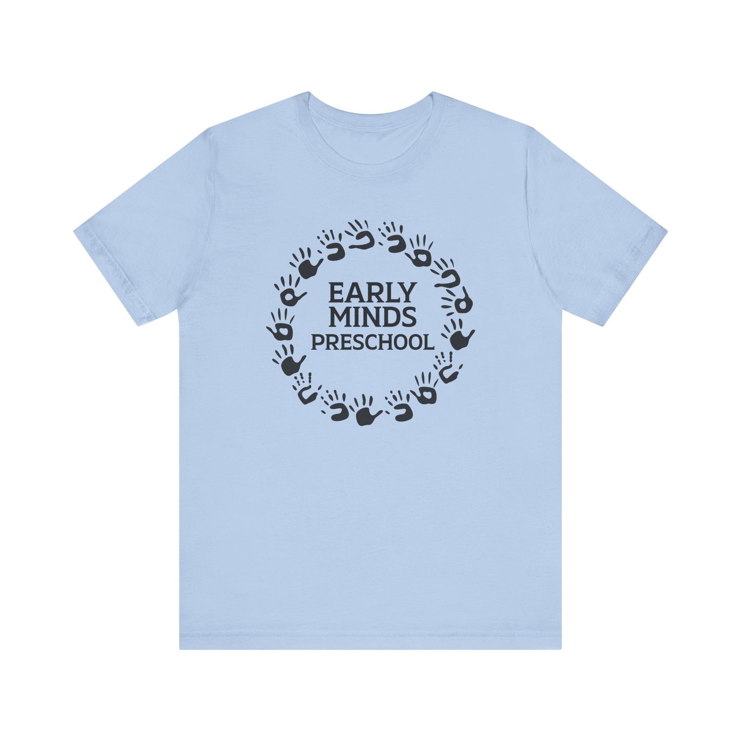 Custom Unisex Circle Handprint T-Shirt