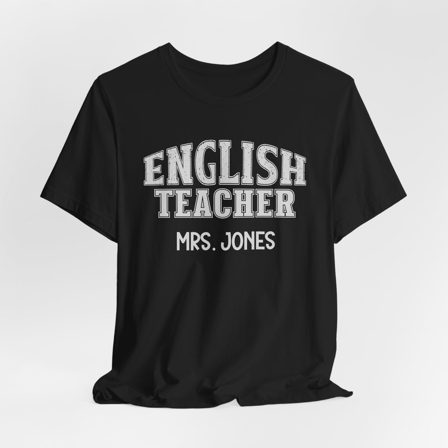 Custom Unisex English Teacher T-Shirt