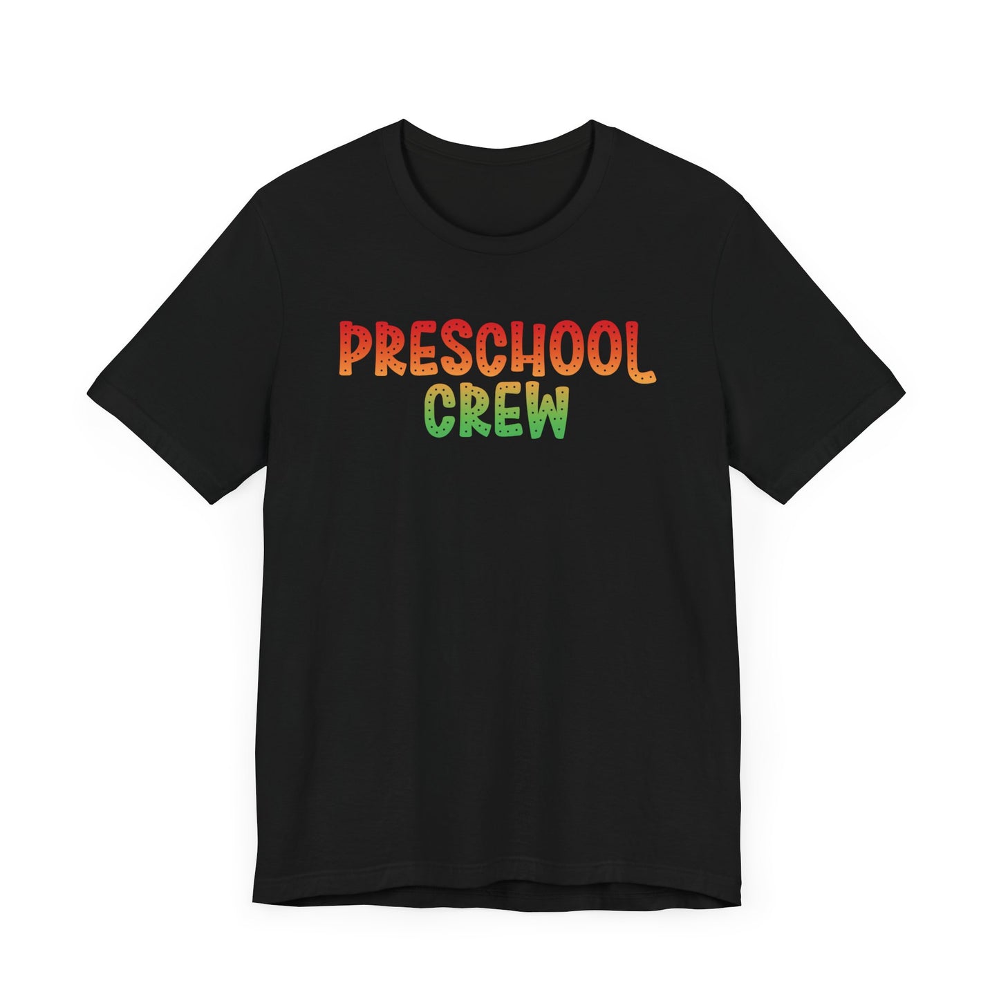 Custom Unisex Multi-Colored Preschool Crew T-Shirt