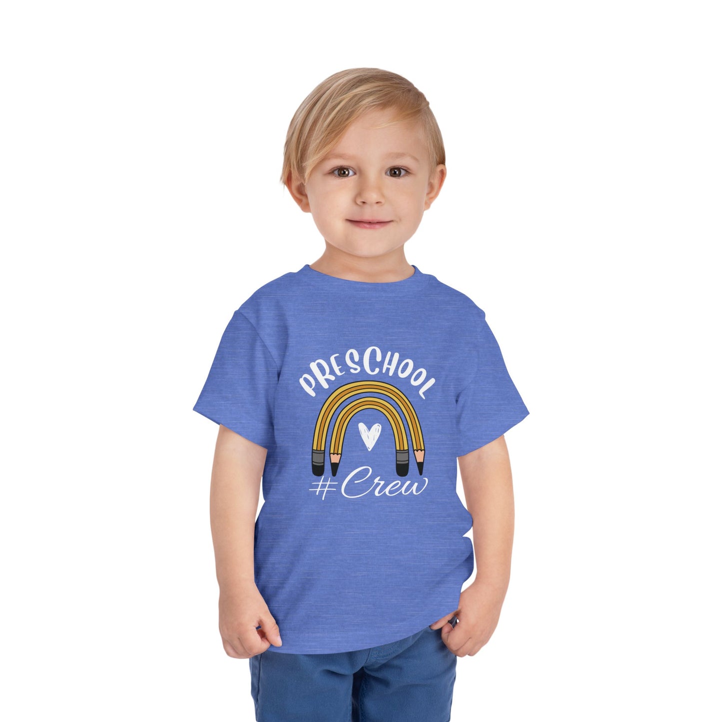 Custom Preschool Crew Toddler T-Shirt