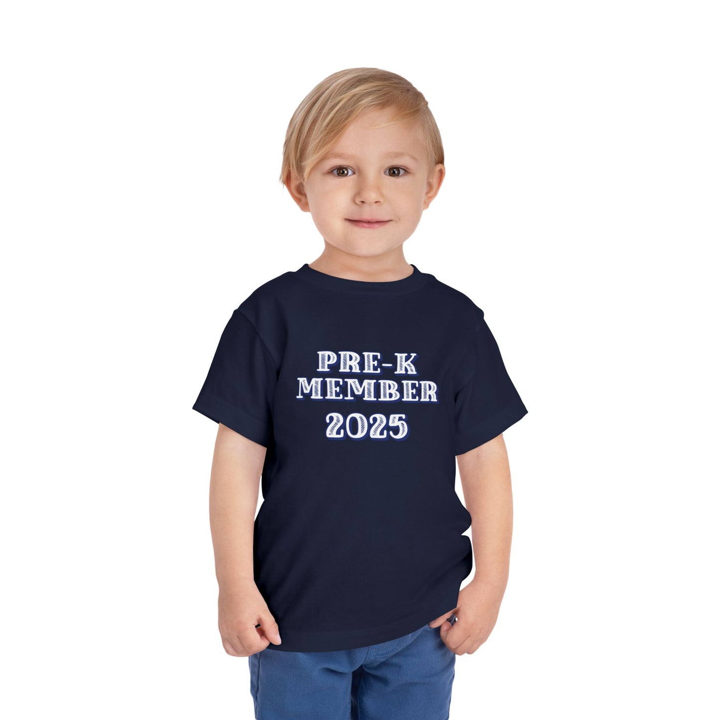 Custom Pre-K Member and Date Toddler T-Shirt