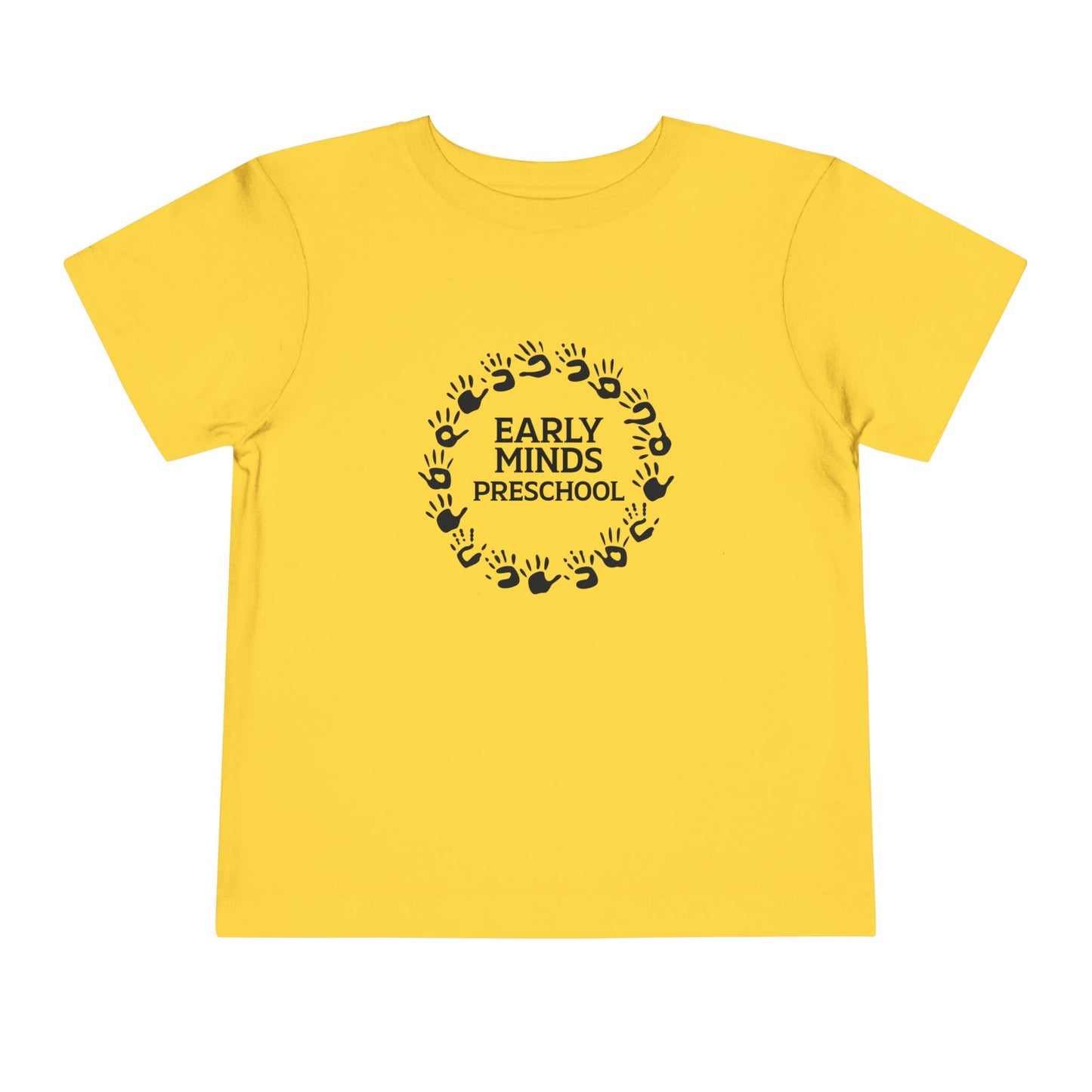 Custom Circle Handprints Toddler T-Shirt