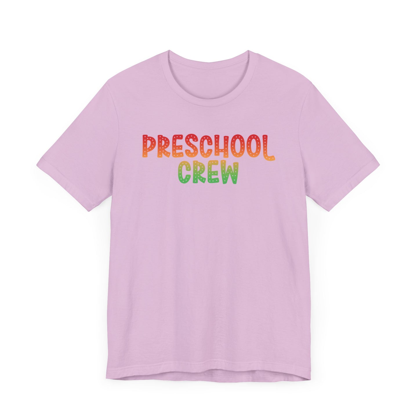 Custom Unisex Multi-Colored Preschool Crew T-Shirt