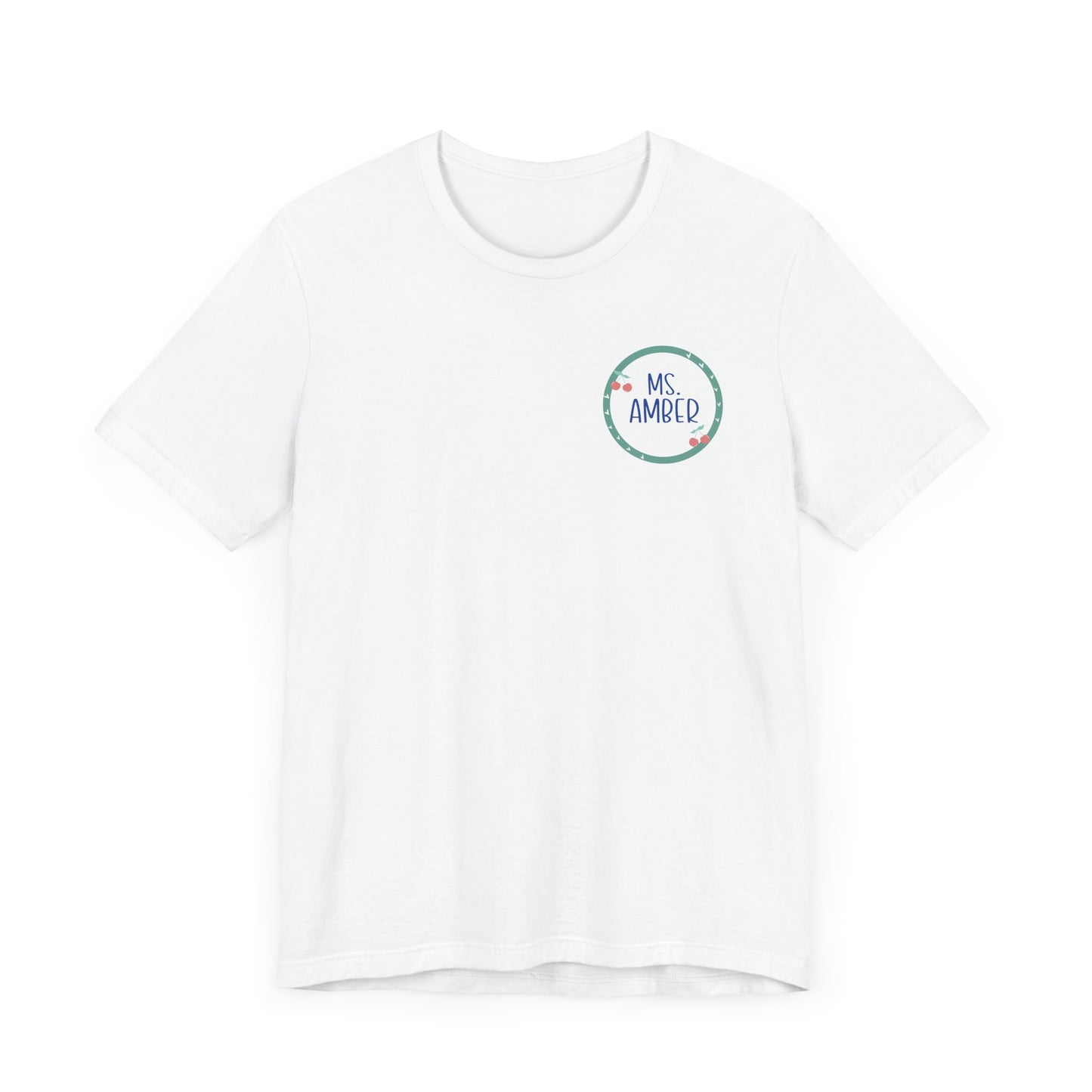 Custom Unisex Cherry Circle T-Shirt