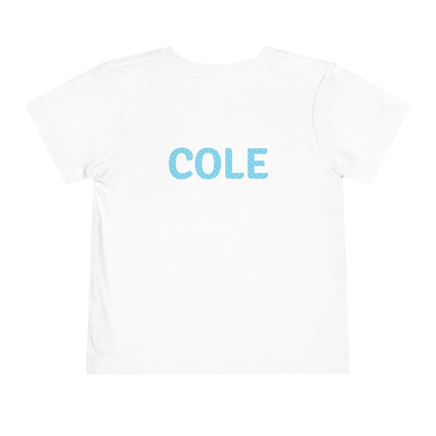 Copy of Custom Circle Handprints Toddler T-Shirt