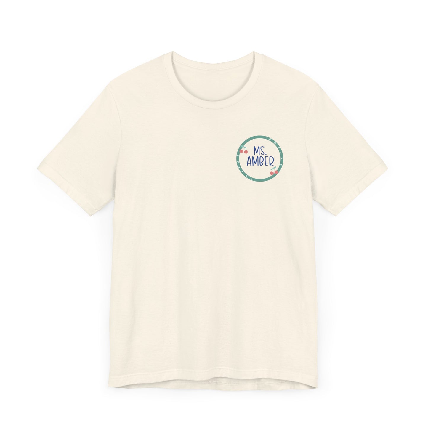 Custom Unisex Cherry Circle T-Shirt