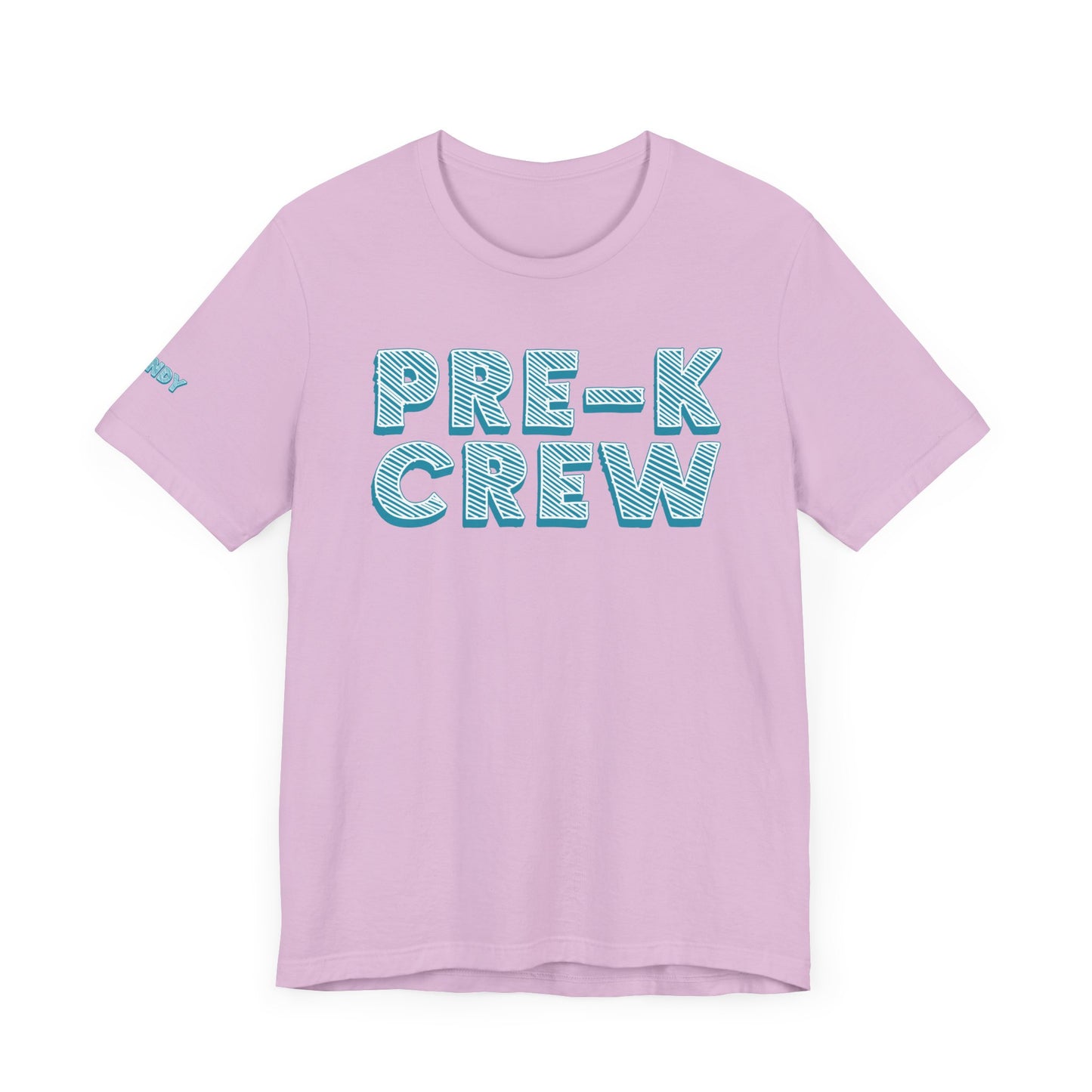 Custom Unisex Crossed Out Pre-K Crew T-Shirt
