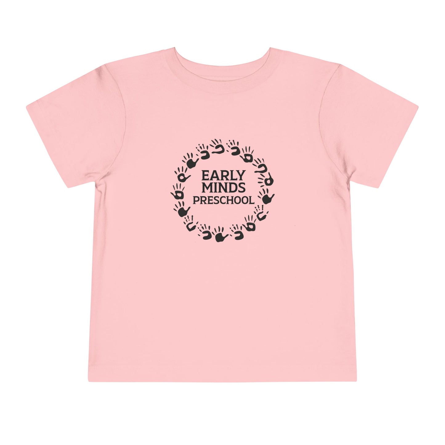 Custom Circle Handprints Toddler T-Shirt