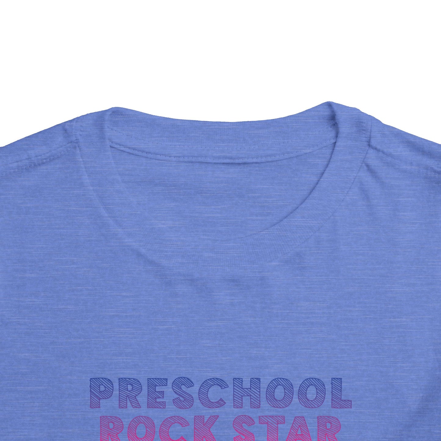 Custom Lined Preschool Rockstars Toddler T-Shirt