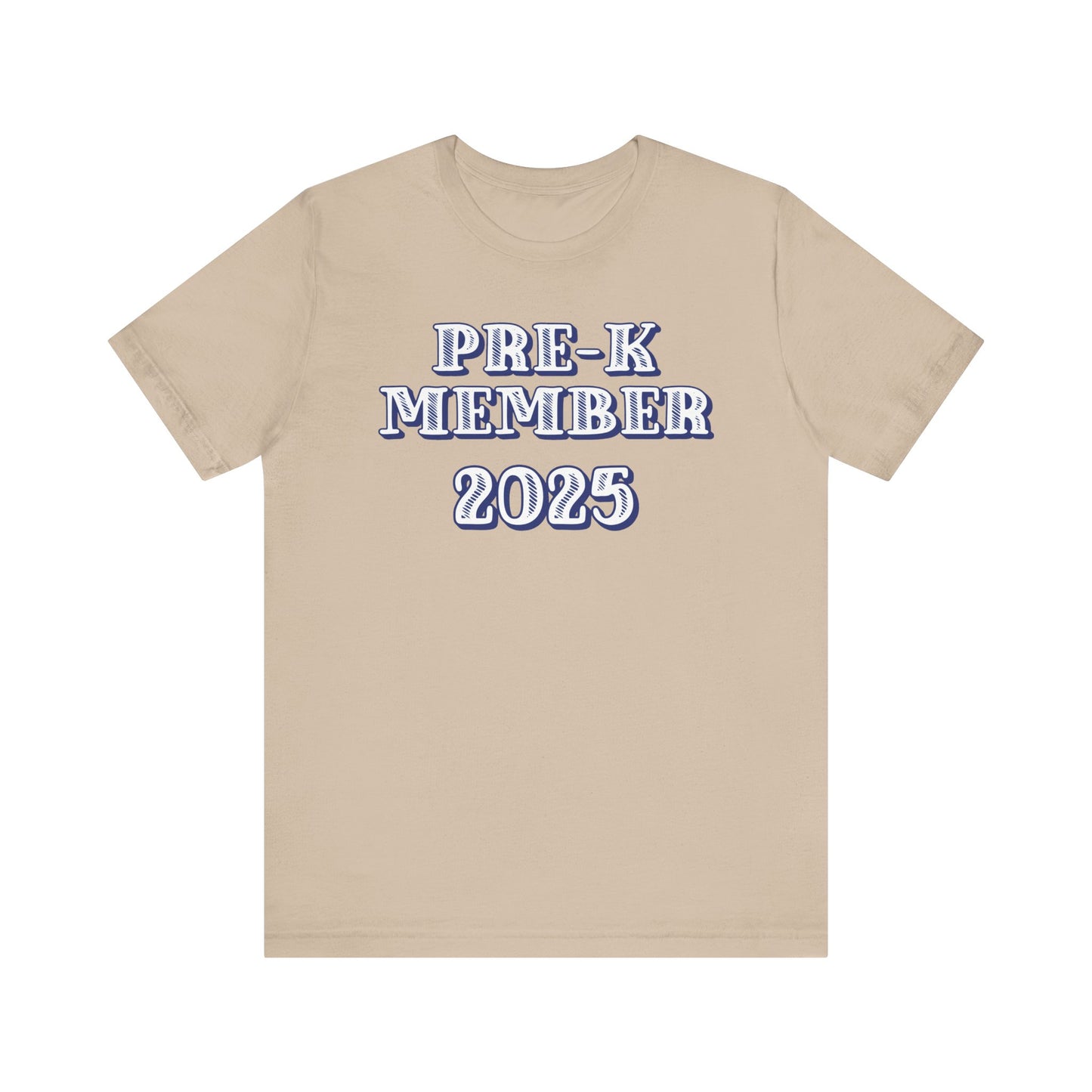 Custom Unisex Pre-K Member + Date T-Shirt