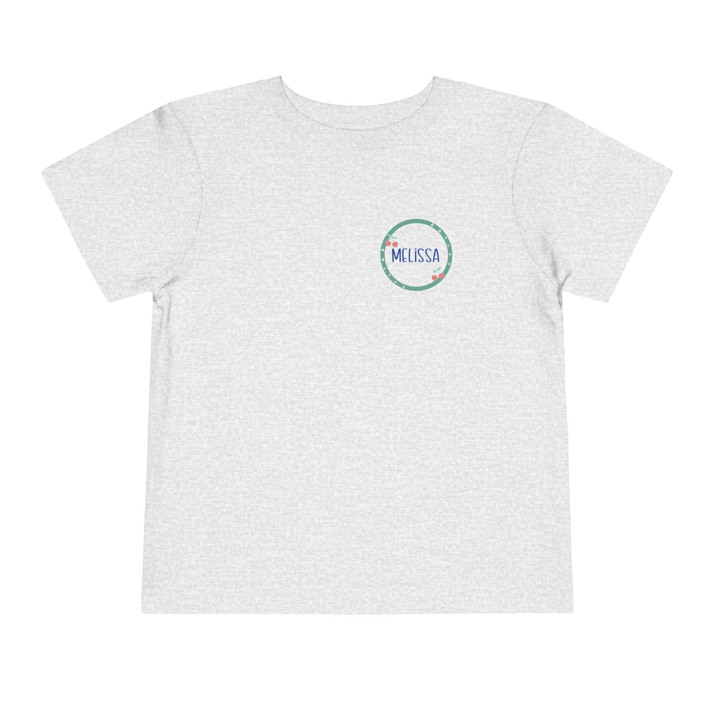 Custom Cherry Circle Toddler T-Shirt