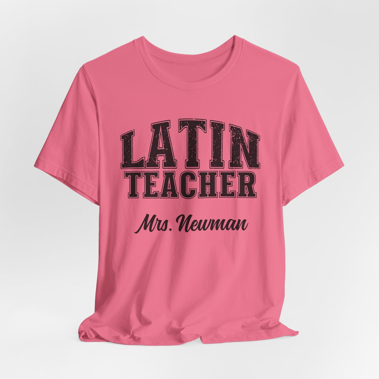 Custom Unisex Latin Teacher T-Shirt