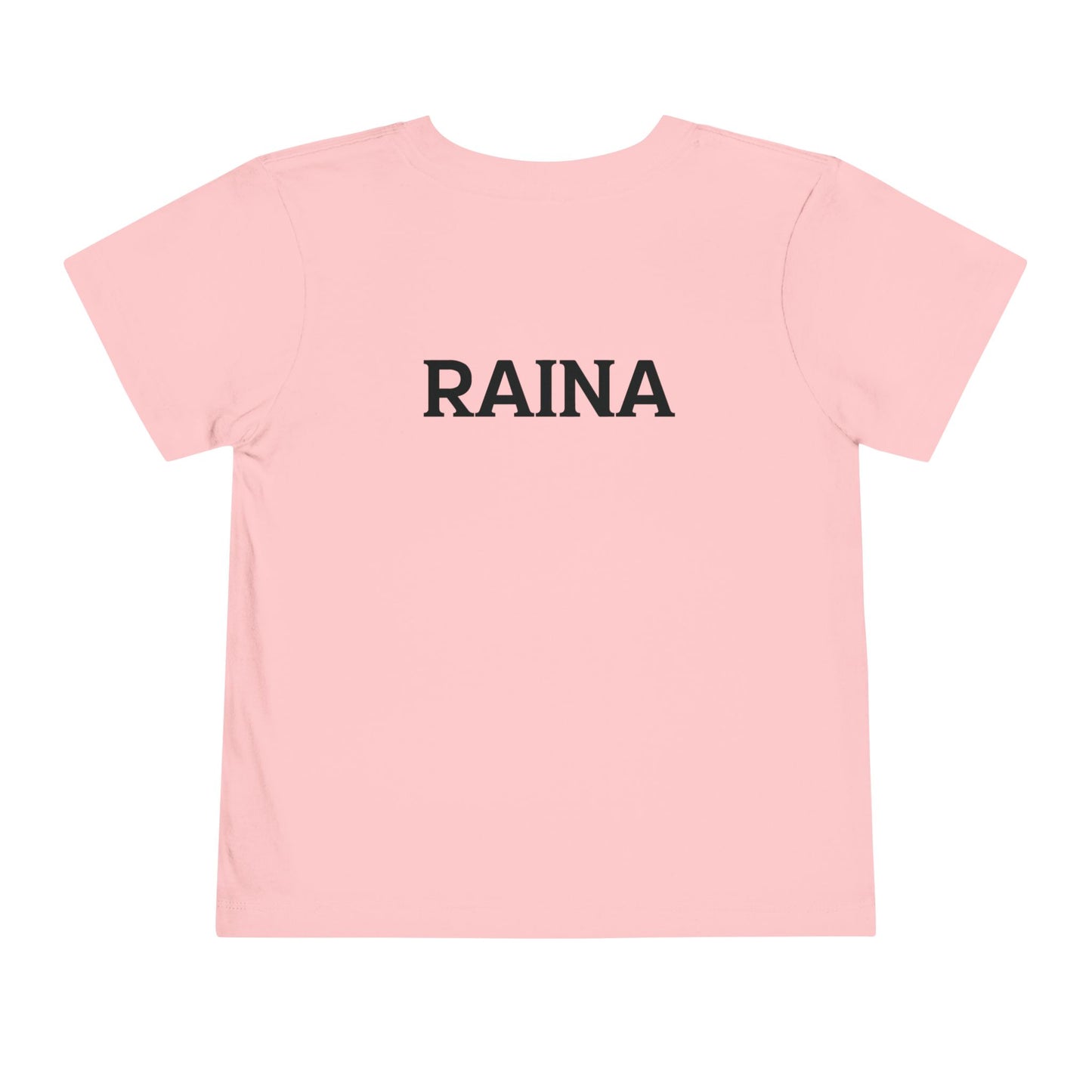 Custom Circle Handprints Toddler T-Shirt