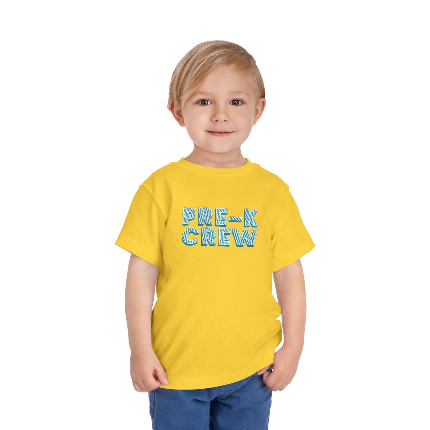 Custom Crossed Out Pre-K Crew Toddler T-Shirt