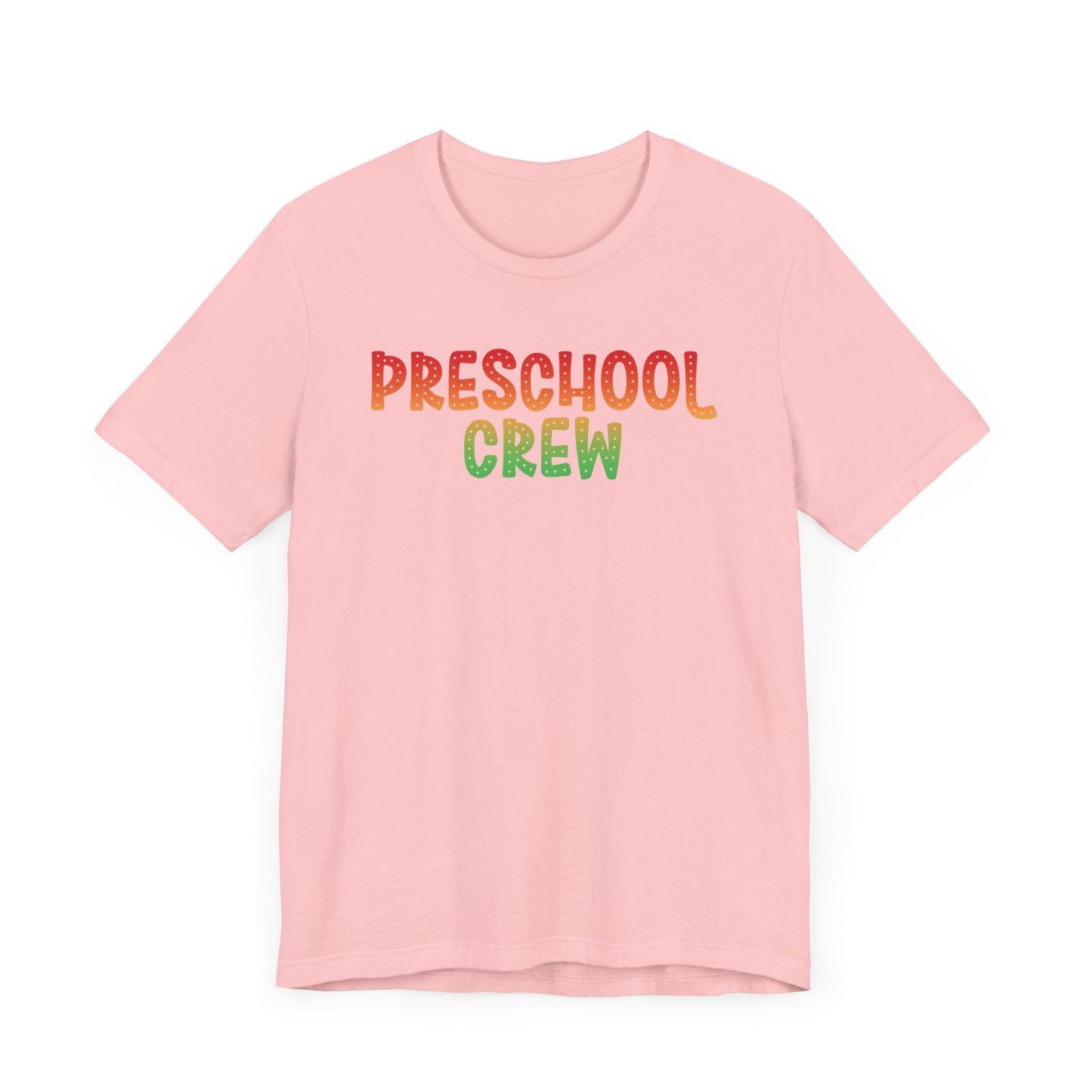 Custom Unisex Multi-Colored Preschool Crew T-Shirt