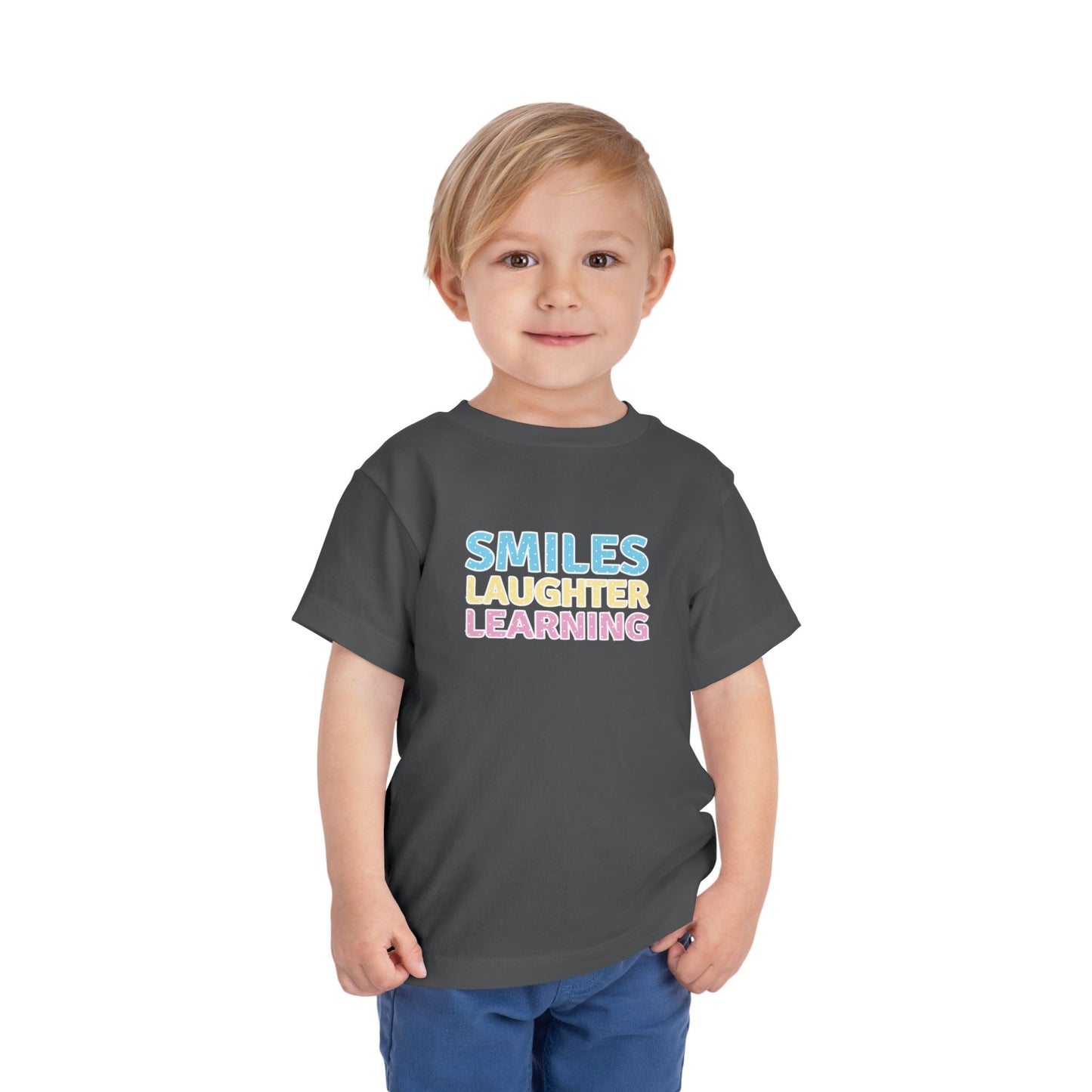 Copy of Custom Circle Handprints Toddler T-Shirt