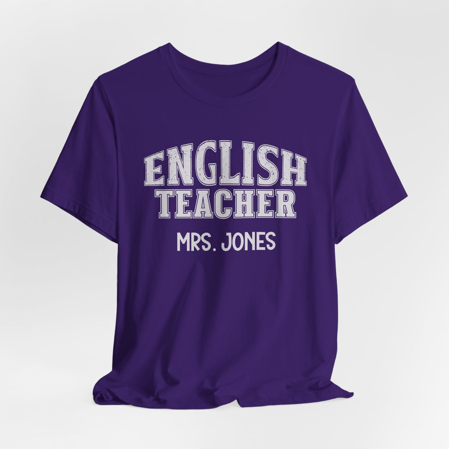 Custom Unisex English Teacher T-Shirt
