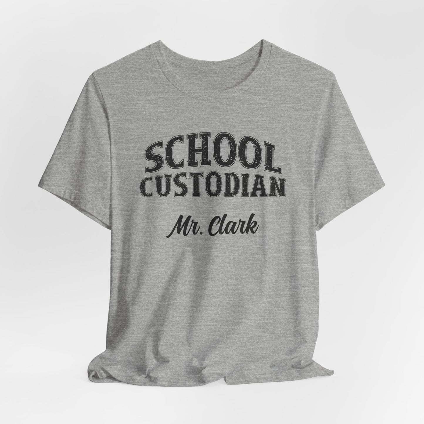 Custom Unisex School Custodian T-Shirt