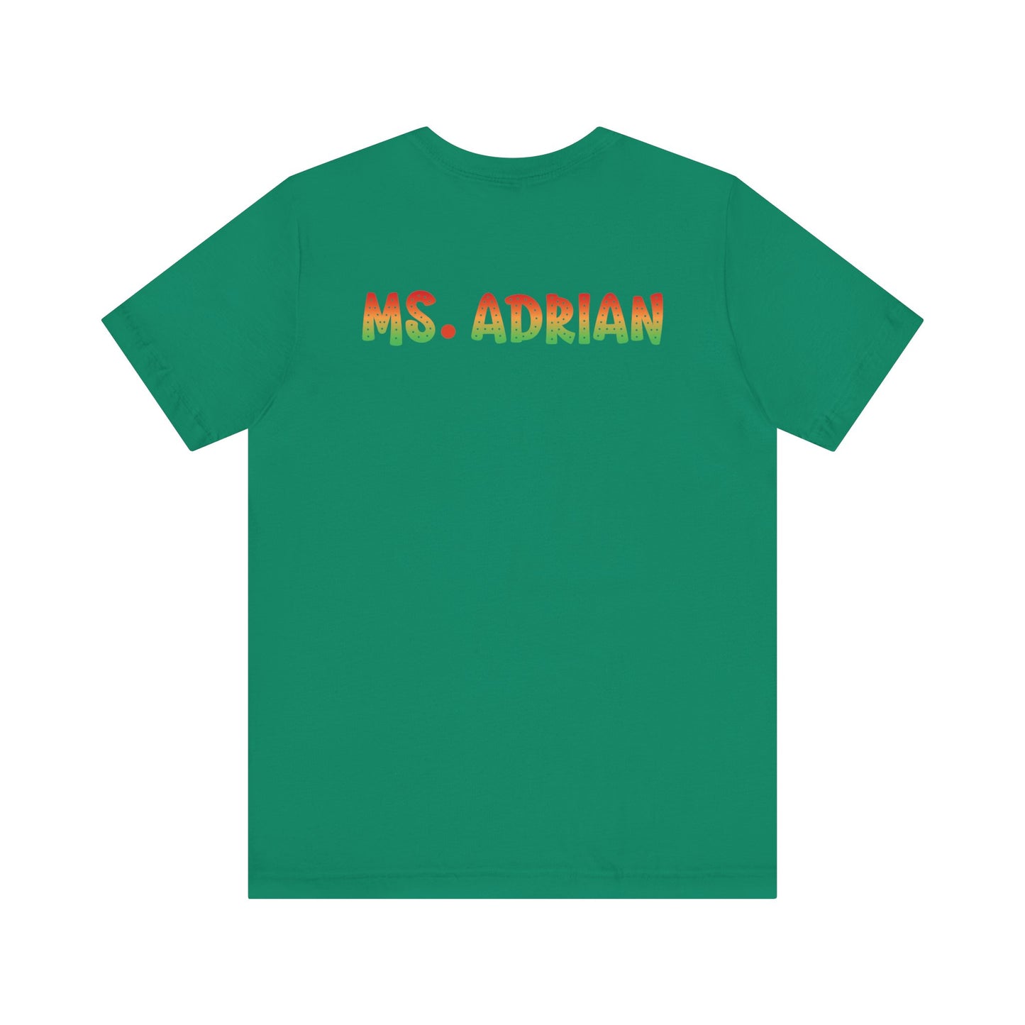 Custom Unisex Multi-Colored Preschool Crew T-Shirt