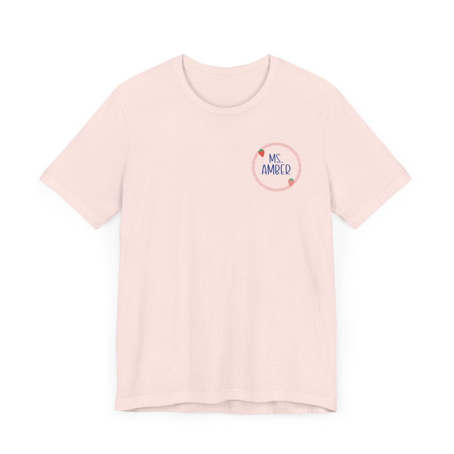 Custom Unisex Stawberry Circle T-Shirt