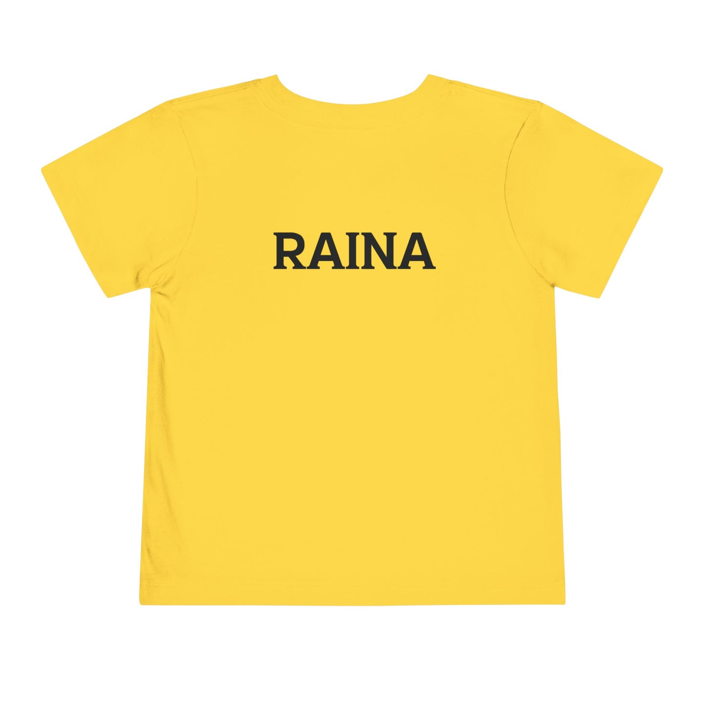 Custom Circle Handprints Toddler T-Shirt