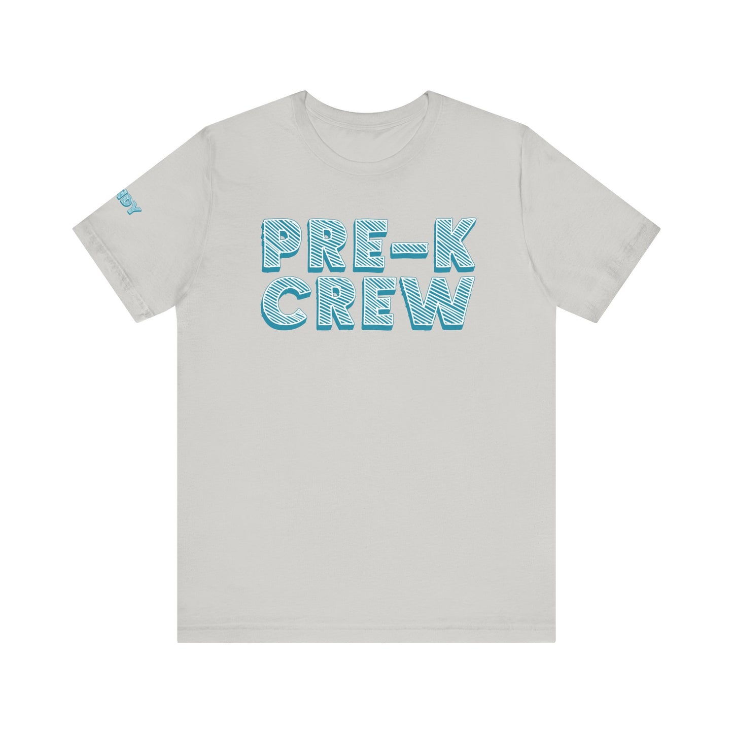 Custom Unisex Crossed Out Pre-K Crew T-Shirt