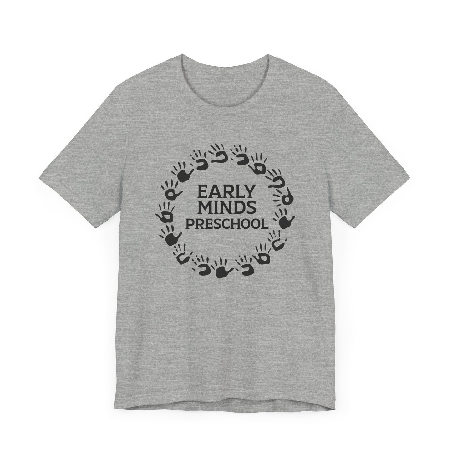 Custom Unisex Circle Handprint T-Shirt