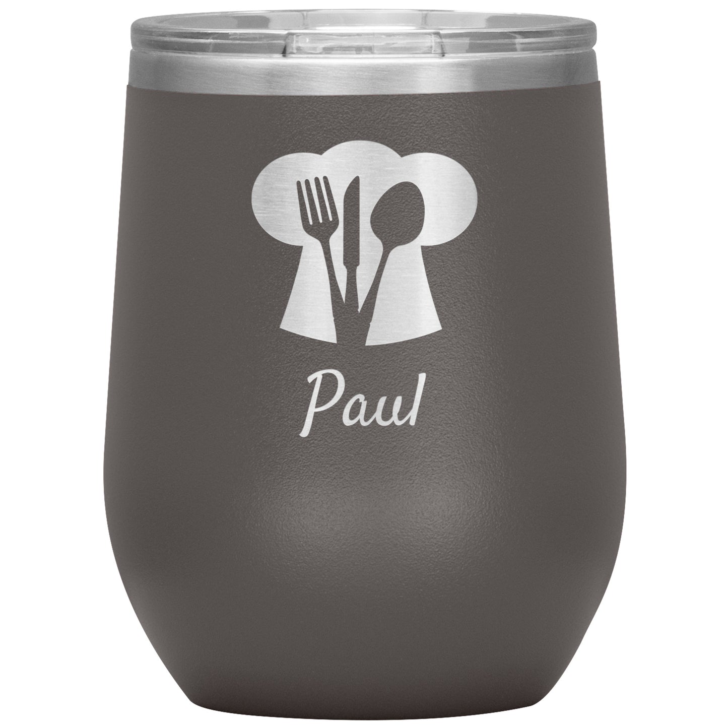 Custom Chef's Hat Utensil Wine Tumbler