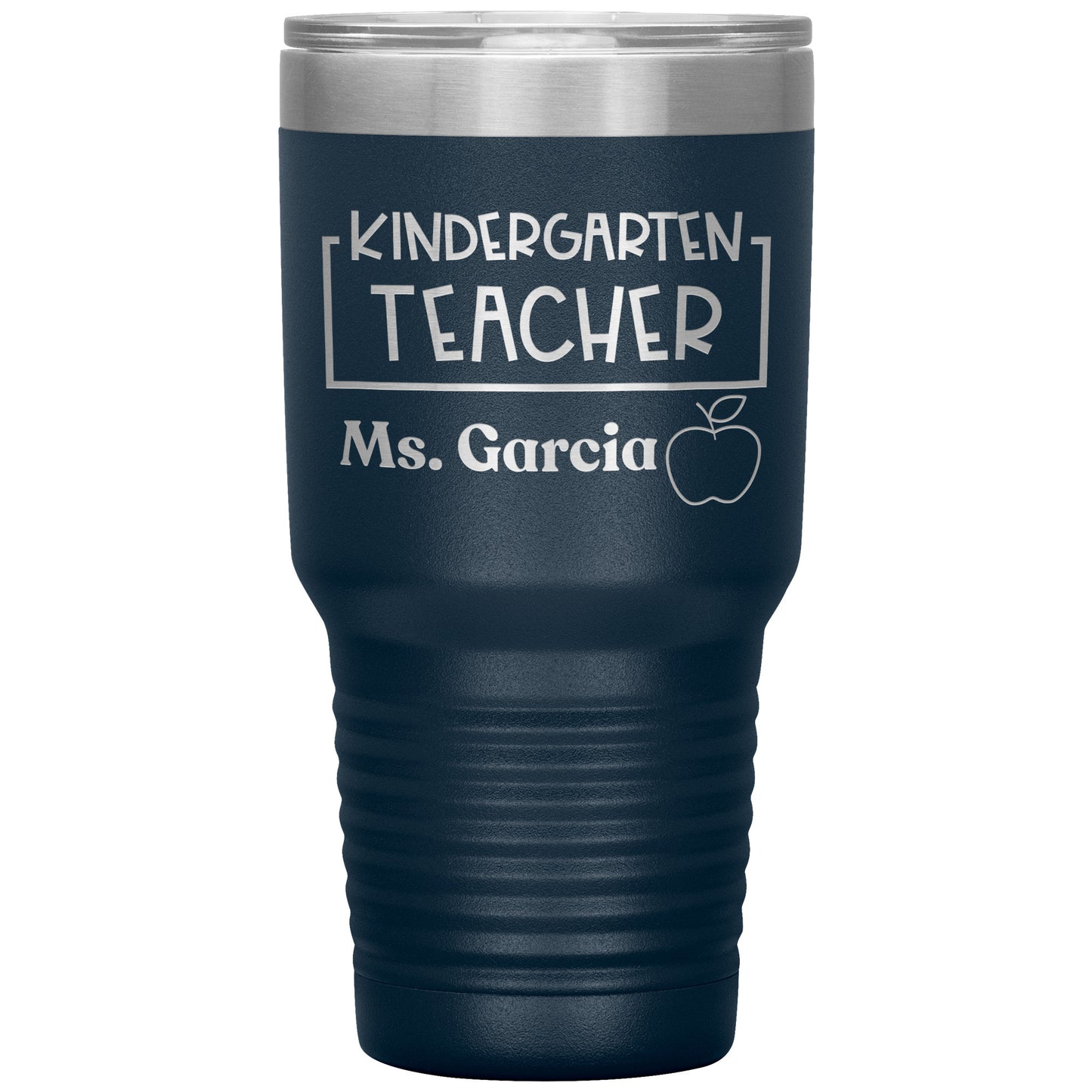 Custom Kindergarten Teacher 30oz Travel Tumbler