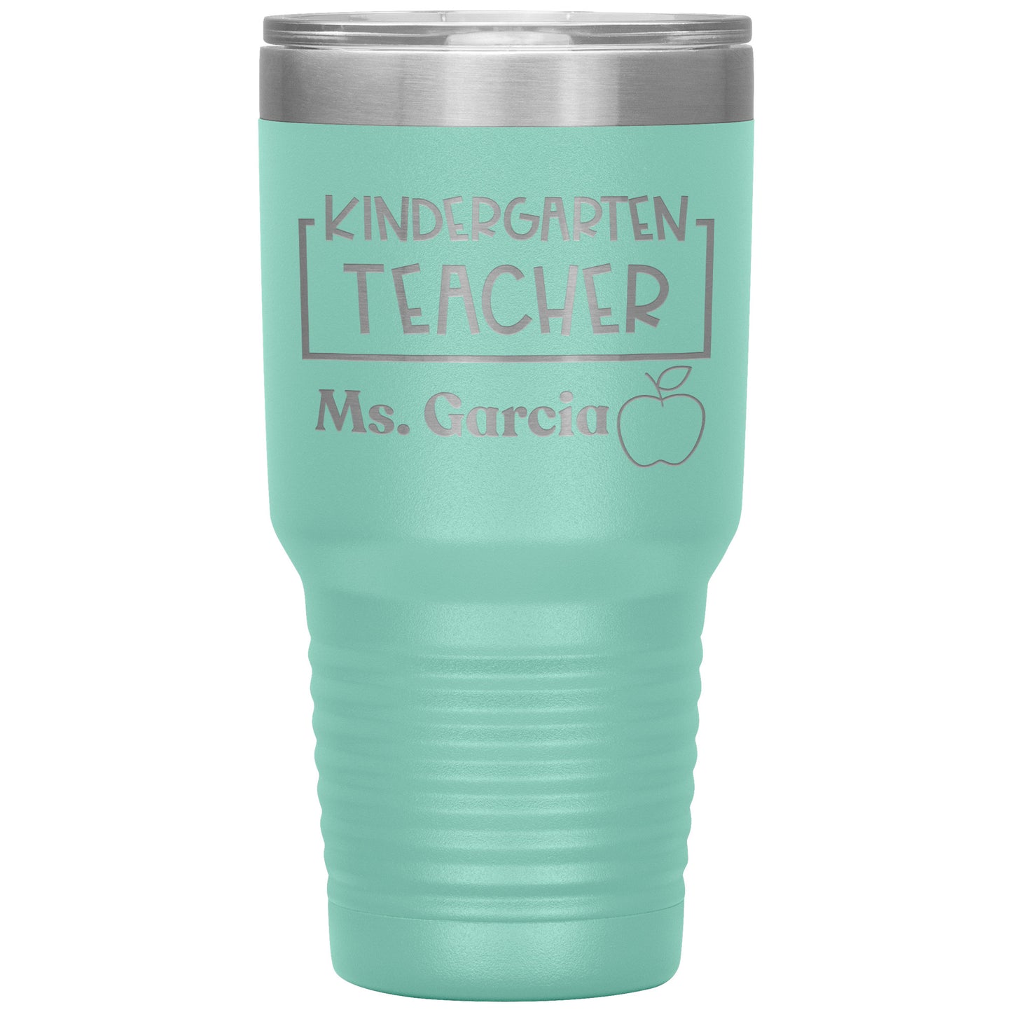 Custom Kindergarten Teacher 30oz Travel Tumbler
