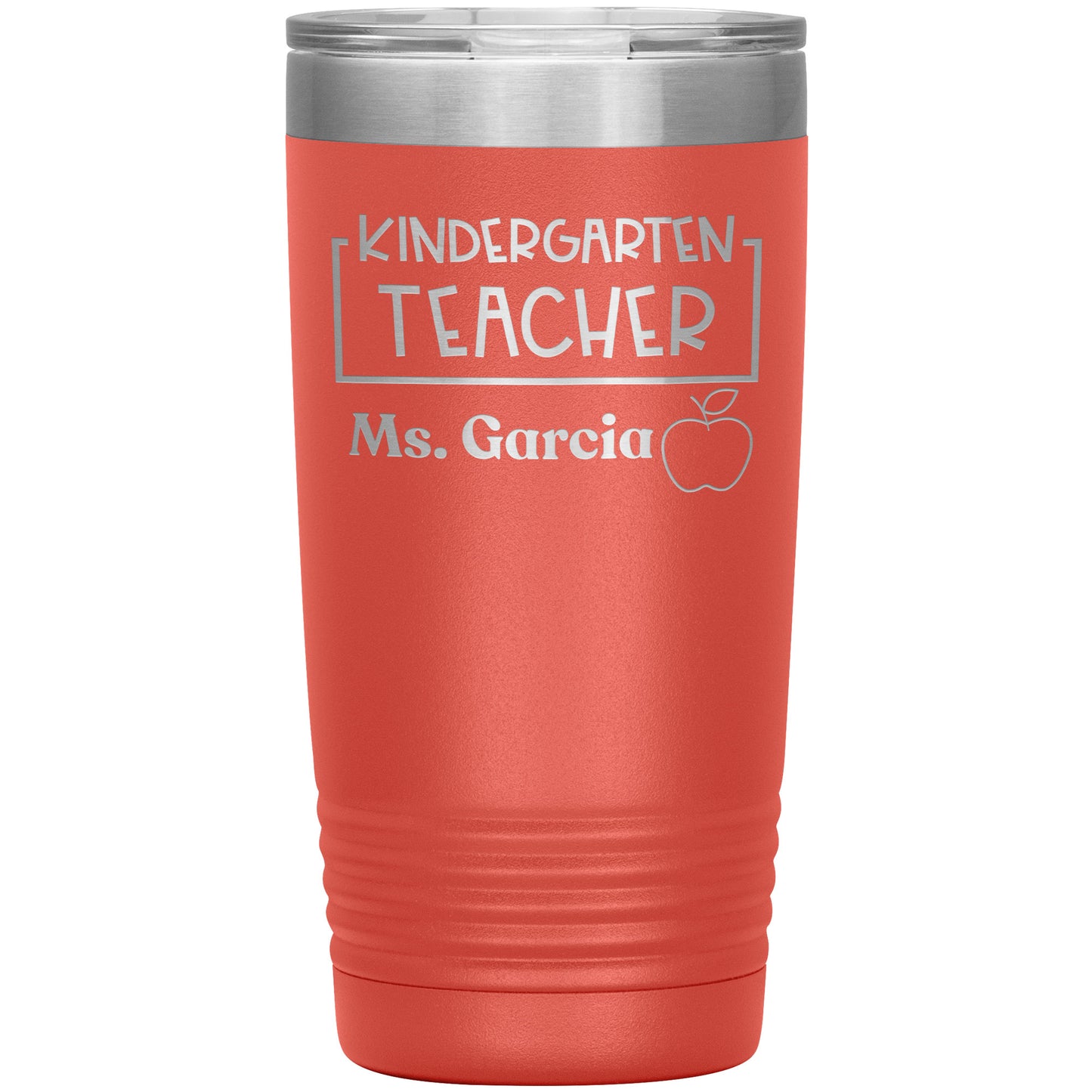 Custom Kindergarten Teacher Travel Tumbler