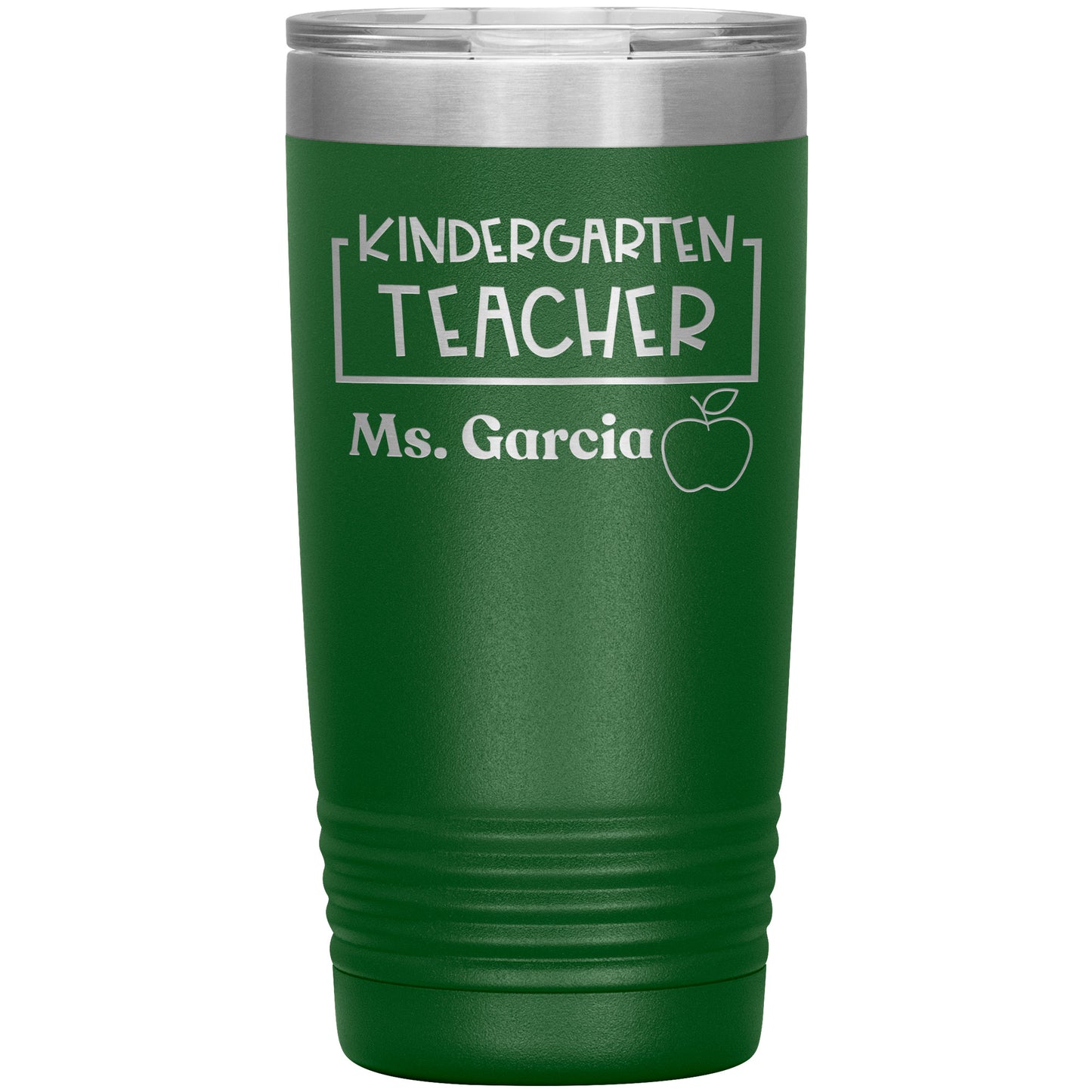 Custom Kindergarten Teacher Travel Tumbler