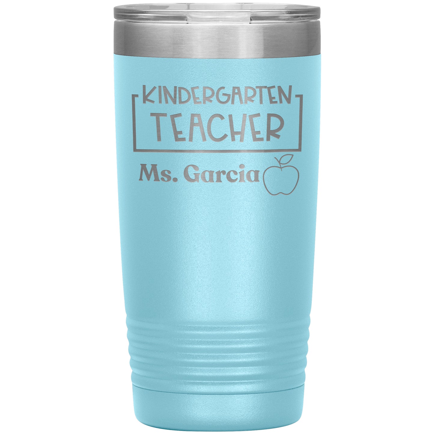 Custom Kindergarten Teacher Travel Tumbler
