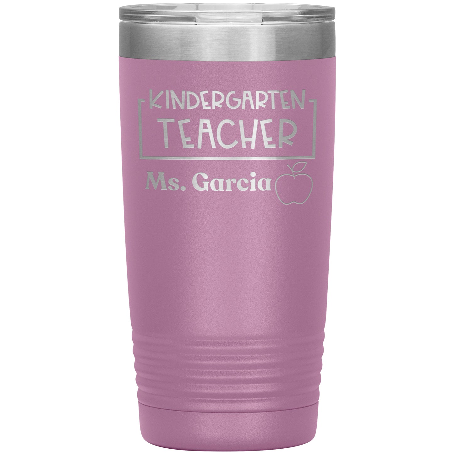 Custom Kindergarten Teacher Travel Tumbler