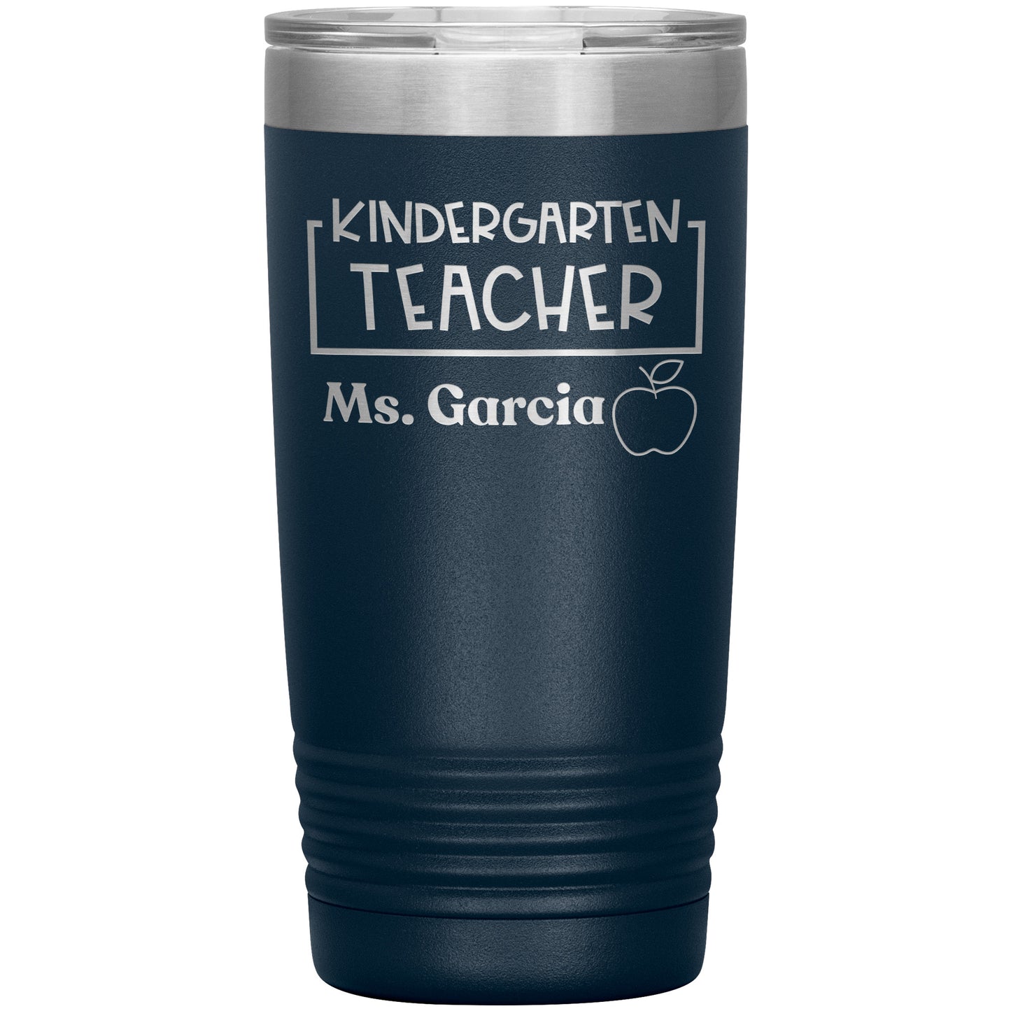 Custom Kindergarten Teacher Travel Tumbler