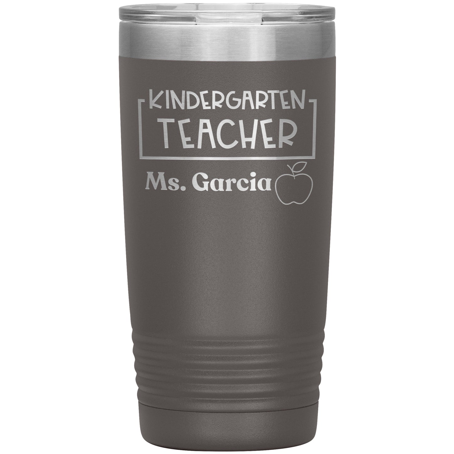 Custom Kindergarten Teacher Travel Tumbler
