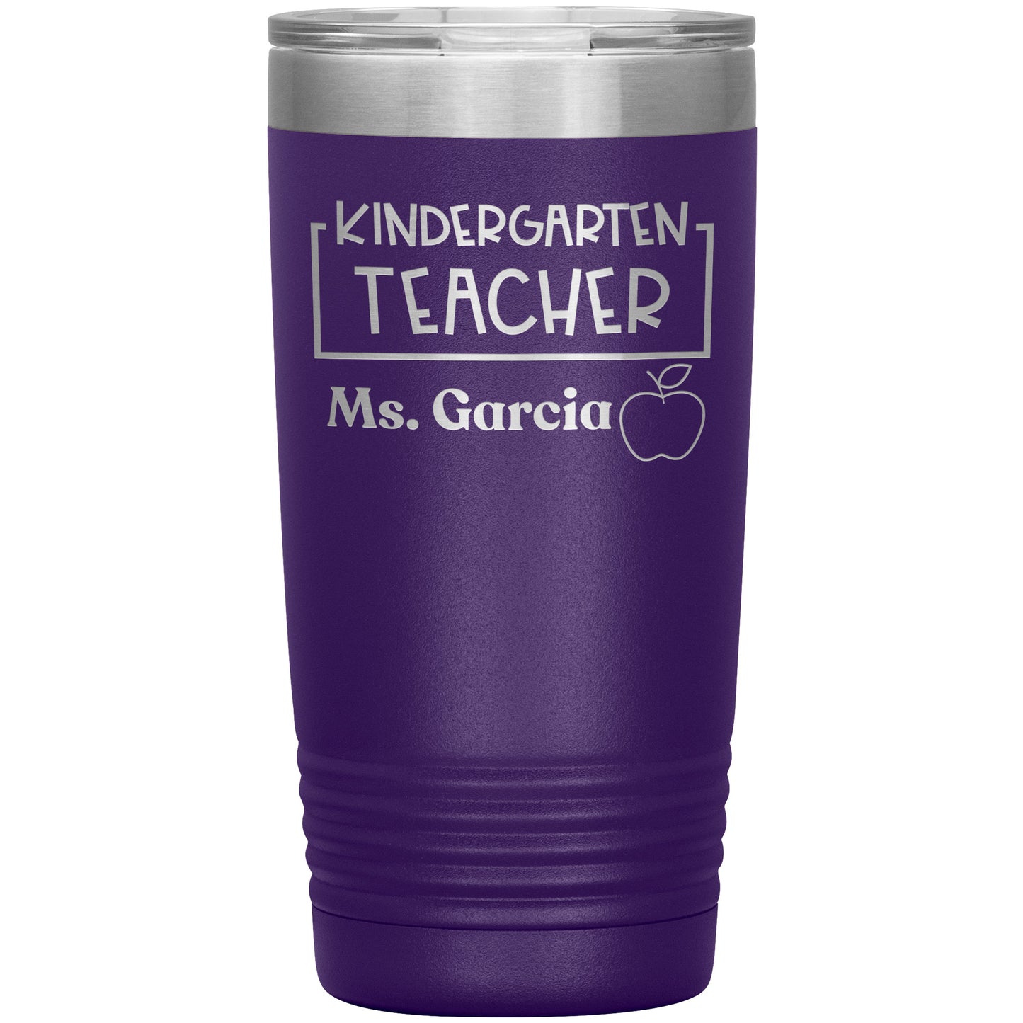 Custom Kindergarten Teacher Travel Tumbler
