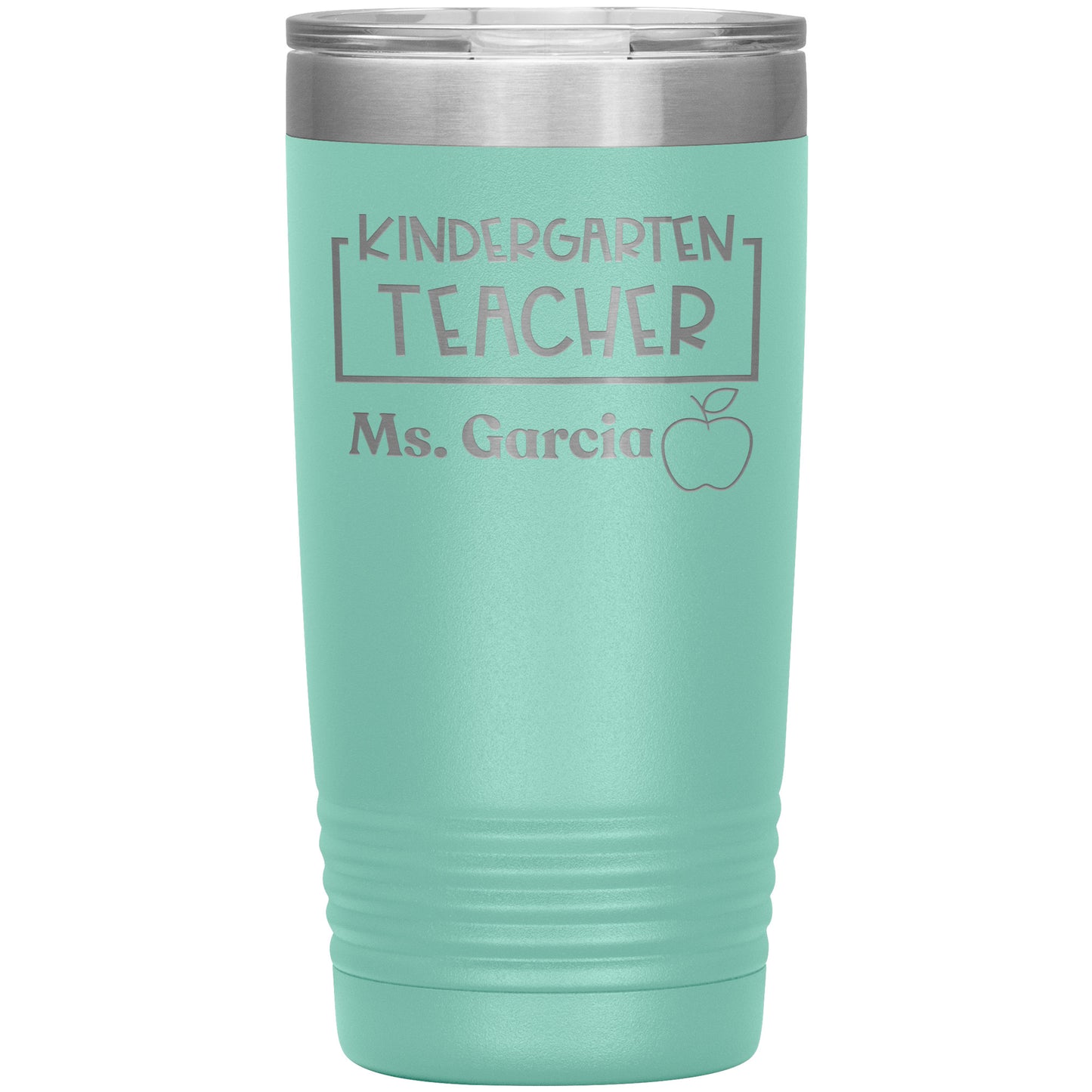 Custom Kindergarten Teacher Travel Tumbler