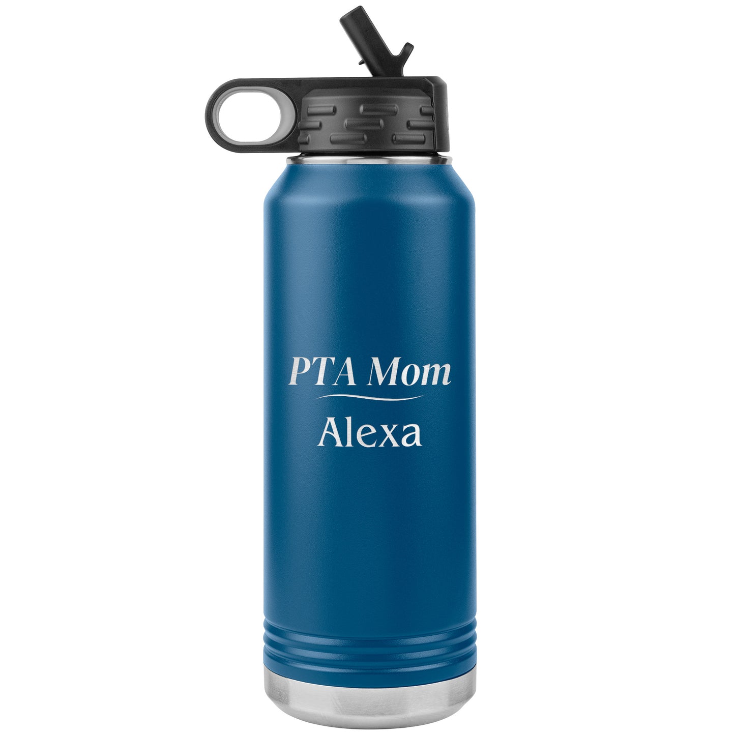 Custom PTA Mom Water Bottle Tumbler