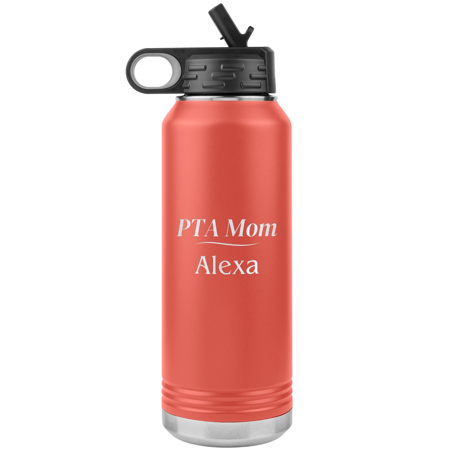 Custom PTA Mom Water Bottle Tumbler