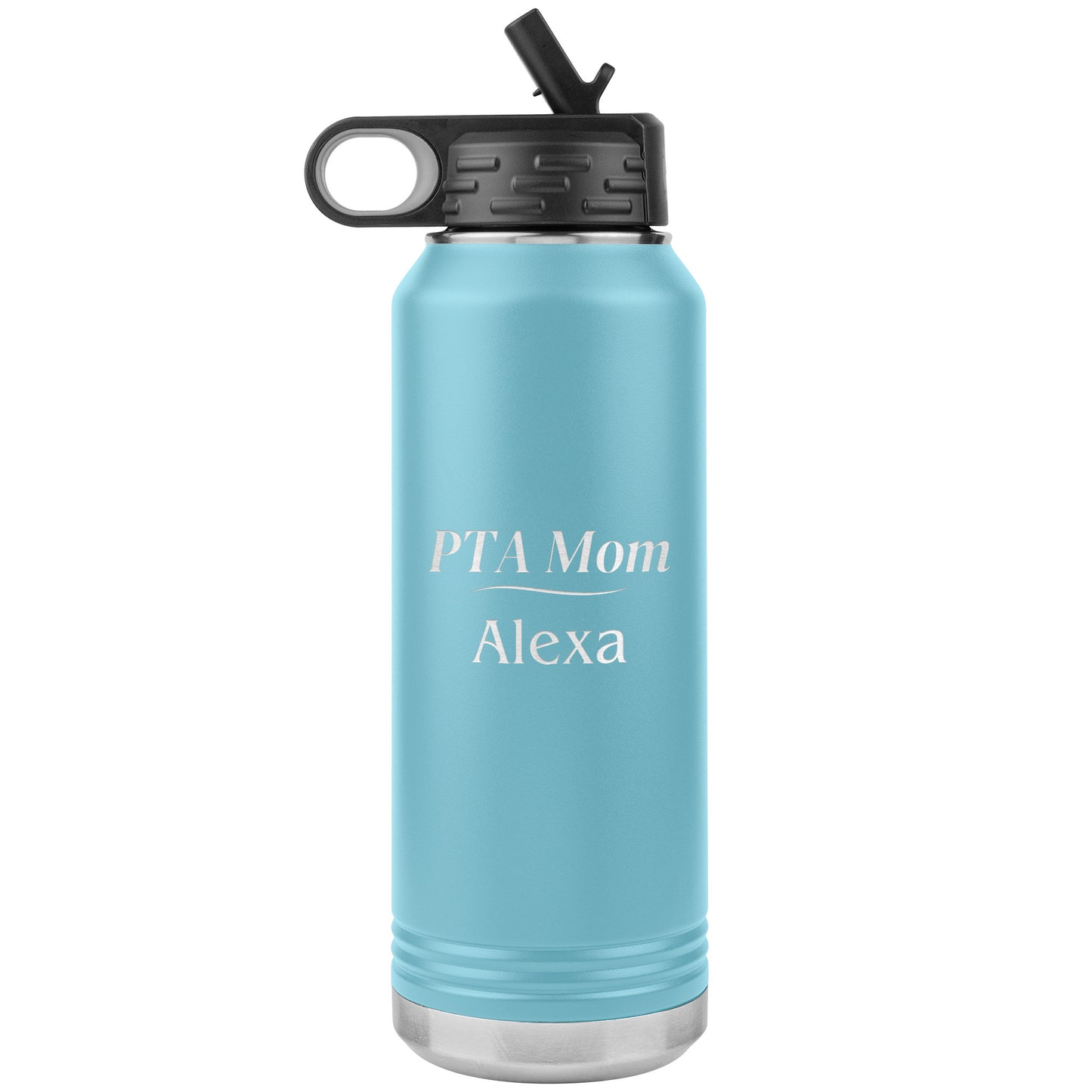 Custom PTA Mom Water Bottle Tumbler