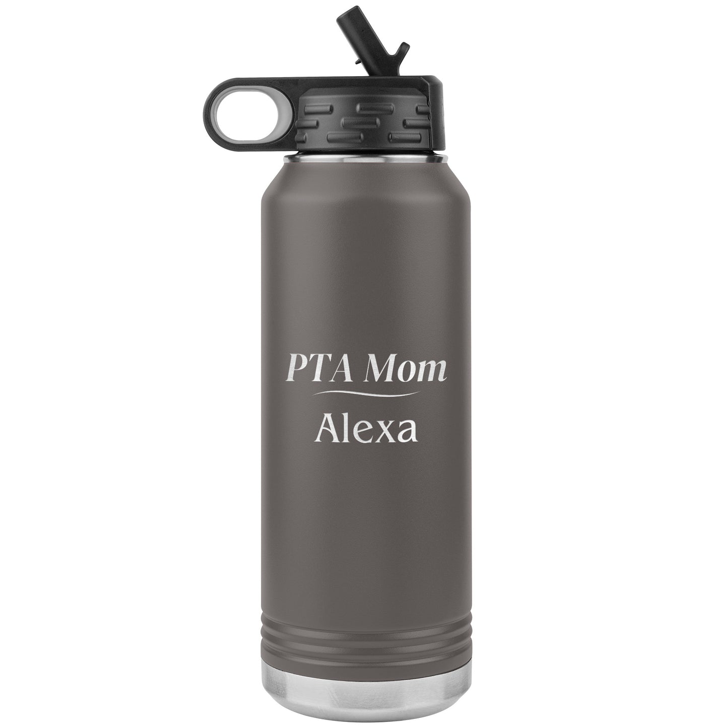 Custom PTA Mom Water Bottle Tumbler