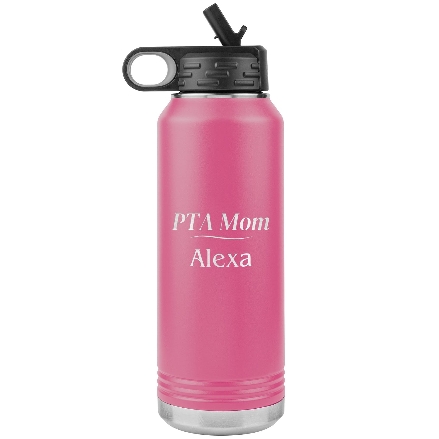 Custom PTA Mom Water Bottle Tumbler