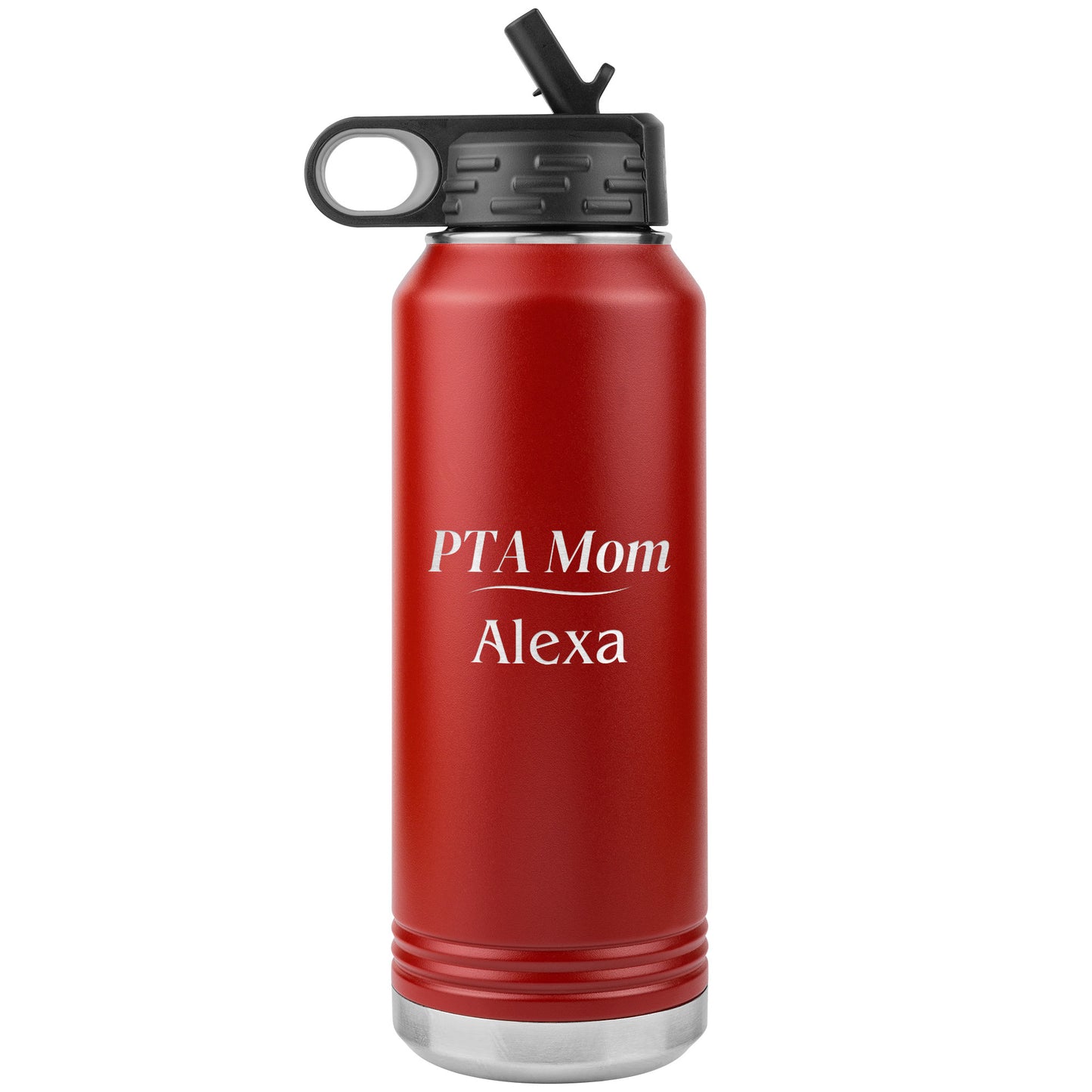 Custom PTA Mom Water Bottle Tumbler