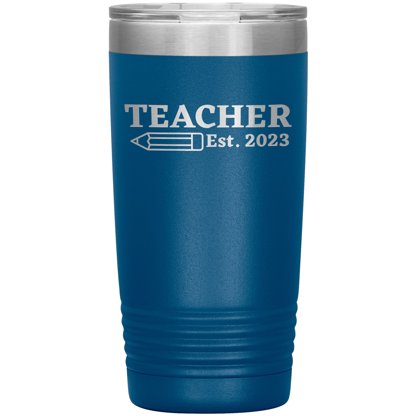 Custom Teacher Est Travel Tumbler