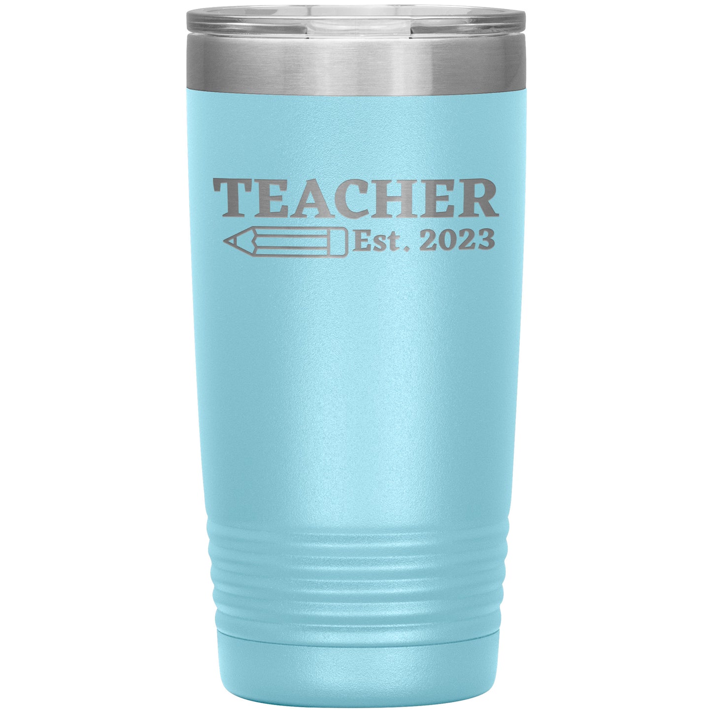 Custom Teacher Est Travel Tumbler