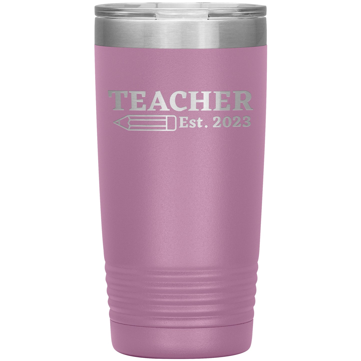 Custom Teacher Est Travel Tumbler