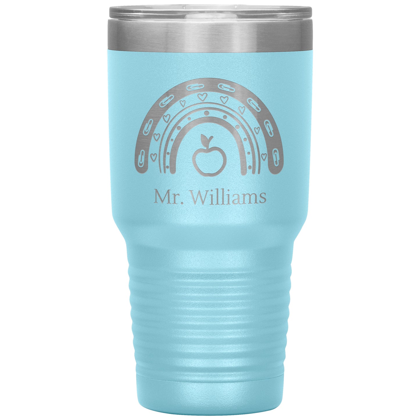 Custom Teacher Supplies 30oz Travel Tumbler