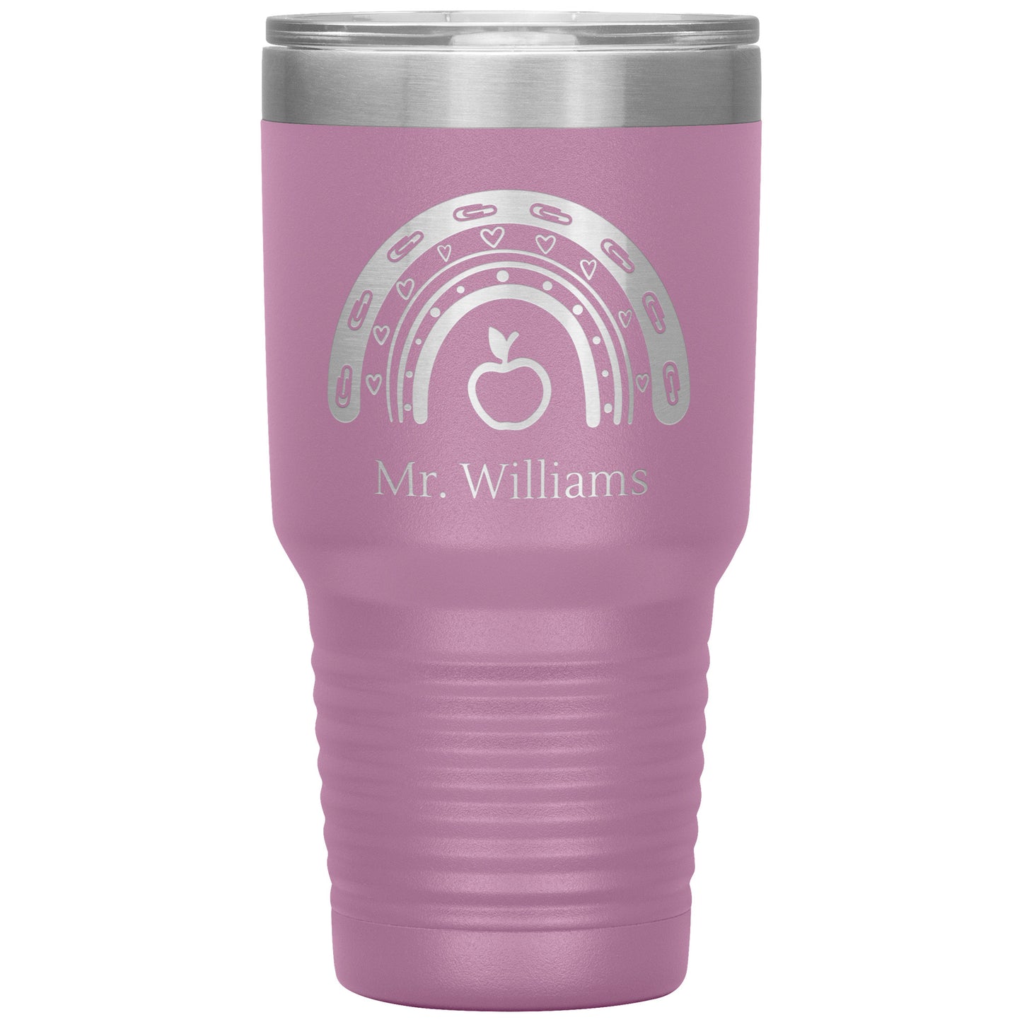 Custom Teacher Supplies 30oz Travel Tumbler